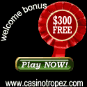 Casino Tropez, the authentic French touch in online gambling! Check out their fantastic promos and bonuses!